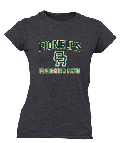 Oak Ridge Pioneers Marching Band Women's Premium SS T-Shirt