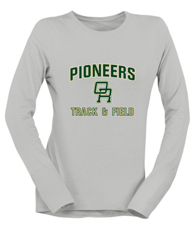 Oak Ridge Pioneers Track & Field Women's Premium LS T-Shirt