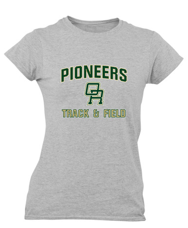 Oak Ridge Pioneers Track & Field Women's Premium SS T-Shirt