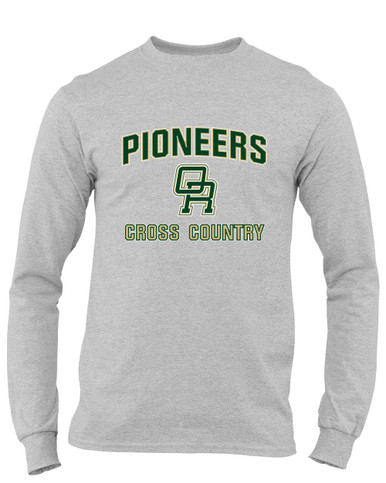 Oak Ridge Pioneers Cross Country Men's LS T-Shirt