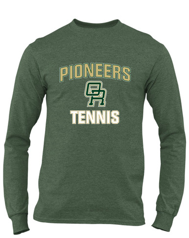 Oak Ridge Pioneers Tennis Men's Premium LS T-Shirt