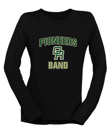 Oak Ridge Pioneers Band # 1 Women's LS T-Shirt