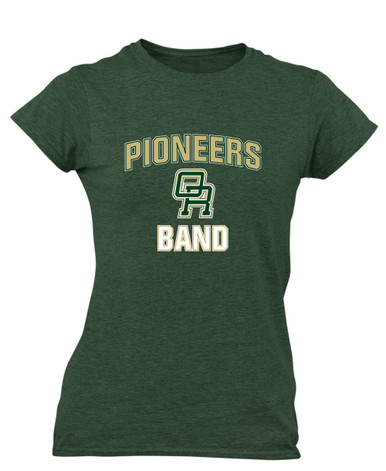 Oak Ridge Pioneers Band # 1 Women's Premium SS T-Shirt