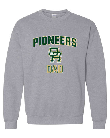 Oak Ridge Pioneers Dad Men's Sweatshirt