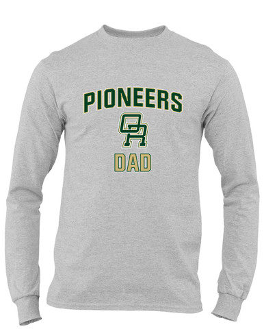 Oak Ridge Pioneers Dad Men's LS T-Shirt