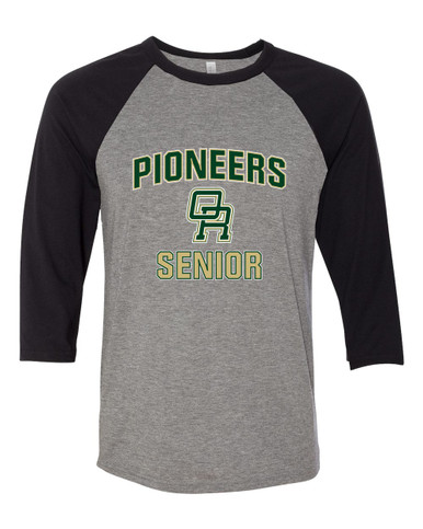 Oak Ridge Pioneers Senior #1 Men's Baseball T-Shirt