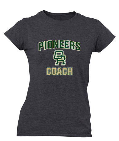 Oak Ridge Pioneers Coach Women's Premium SS T-Shirt