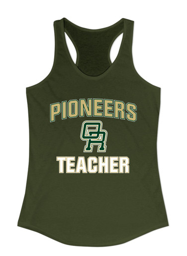 Oak Ridge Pioneers Teacher Women's Tank Top