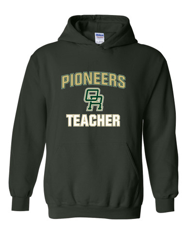 Oak Ridge Pioneers Teacher Men's Hoodie