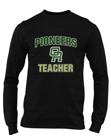 Oak Ridge Pioneers Teacher Men's Premium LS T-Shirt