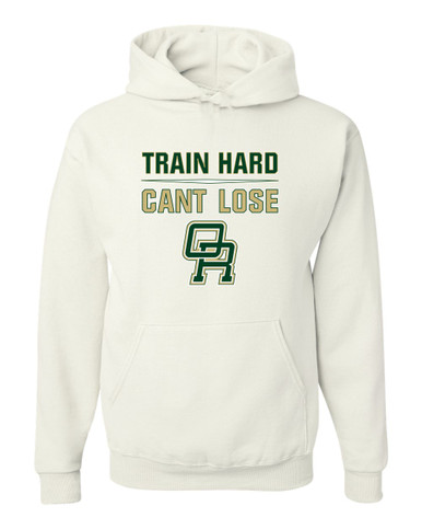Oak Ridge Pioneers Train Hard, Can't Lose Men's Premium Hoodie
