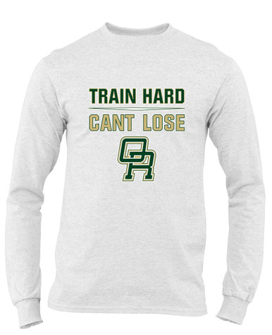 Oak Ridge Pioneers Train Hard, Can't Lose Men's Premium LS T-Shirt