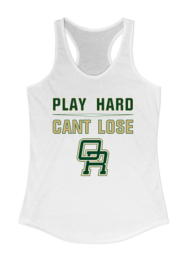 Oak Ridge Pioneers Play Hard, Can't Lose Women's Tank Top