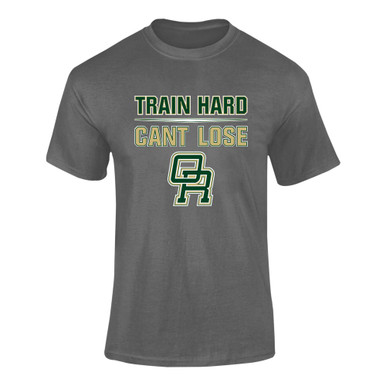 Oak Ridge Pioneers Train Hard, Can't Lose Men's SS T-Shirt