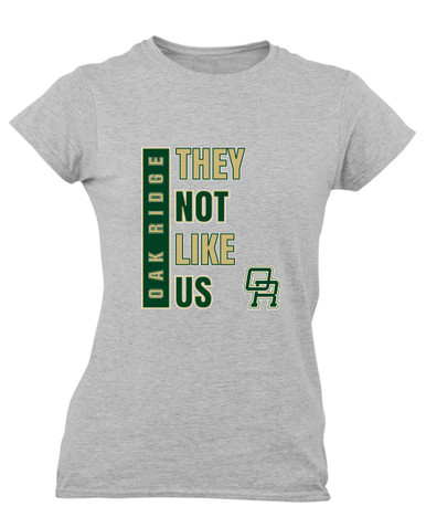Oak Ridge Pioneers They Not Like Us #1 Women's Premium SS T-Shirt