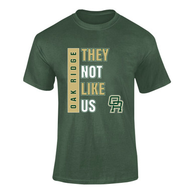 Oak Ridge Pioneers They Not Like Us #1 Men's SS T-Shirt