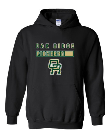 Oak Ridge Pioneers Mascot #7 Men's Hoodie
