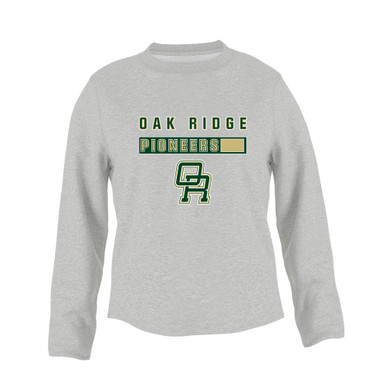 Oak Ridge Pioneers Mascot #7 Women's Sweatshirt