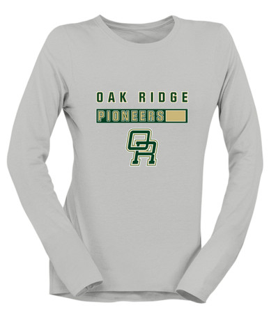 Oak Ridge Pioneers Mascot #7 Women's Premium LS T-Shirt