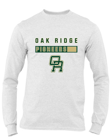 Oak Ridge Pioneers Mascot #7 Men's Premium LS T-Shirt