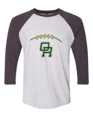 Oak Ridge Pioneers Football #2 Men's Baseball T-Shirt