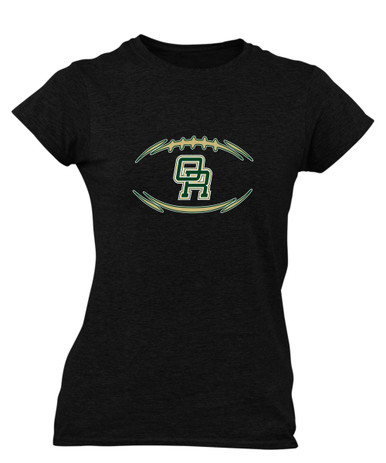 Oak Ridge Pioneers Football #3 Women's Premium SS T-Shirt