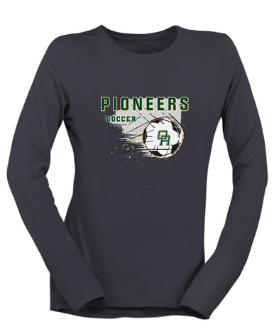 Oak Ridge Pioneers Soccer #2 Women's LS T-Shirt