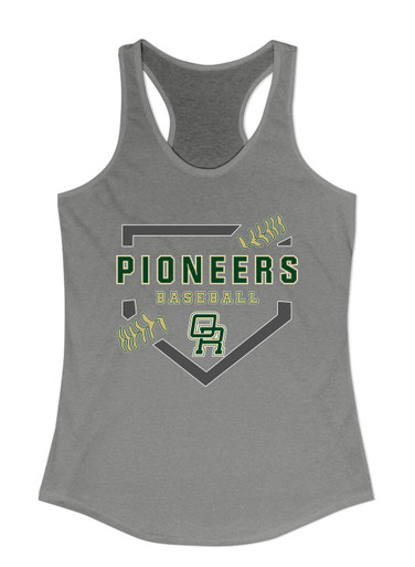 Oak Ridge Pioneers Baseball #2 Women's Tank Top