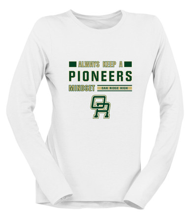Oak Ridge Pioneers Mindset Women's Premium LS T-Shirt