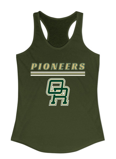 Oak Ridge Pioneers Mascot #8 Women's Tank Top