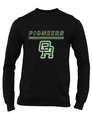 Oak Ridge Pioneers Mascot #8 Men's Premium LS T-Shirt