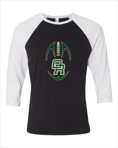 Oak Ridge Pioneers Football #4 Men's Baseball T-Shirt