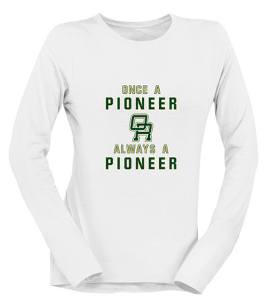 Oak Ridge Pioneers Once A Women's LS T-Shirt