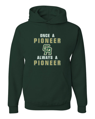 Oak Ridge Pioneers Once A Men's Premium Hoodie