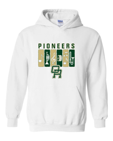 Oak Ridge Pioneers Band # 2 Men's Hoodie