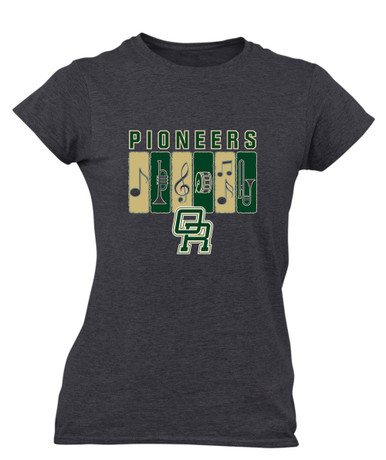 Oak Ridge Pioneers Band # 2 Women's SS T-Shirt