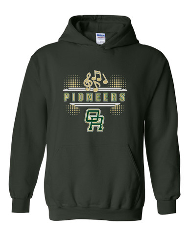 Oak Ridge Pioneers Band # 3 Men's Hoodie