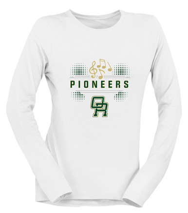 Oak Ridge Pioneers Band # 3 Women's LS T-Shirt