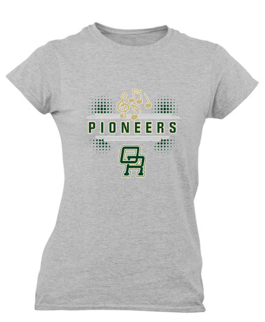 Oak Ridge Pioneers Band # 3 Women's SS T-Shirt