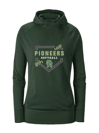 Oak Ridge Pioneers Softball #2 Women's Hoodie