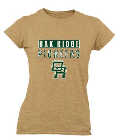 Oak Ridge Pioneers Mascot #9 Women's Premium SS T-Shirt