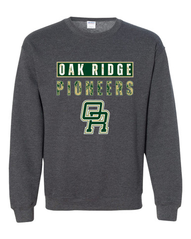 Oak Ridge Pioneers Mascot #9 Men's Sweatshirt