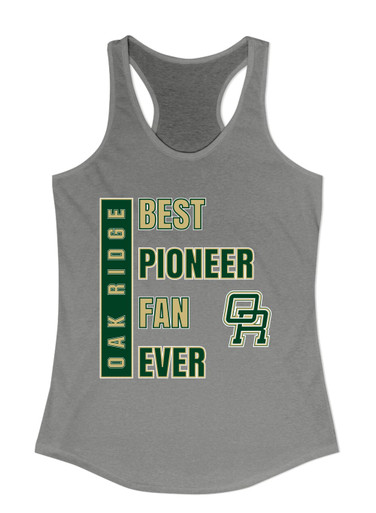 Oak Ridge Pioneers Best Pioneer Fan Women's Tank Top