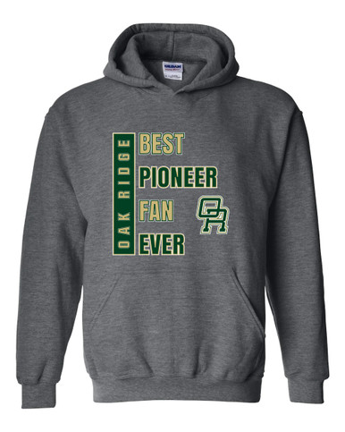 Oak Ridge Pioneers Best Pioneer Fan Men's Hoodie