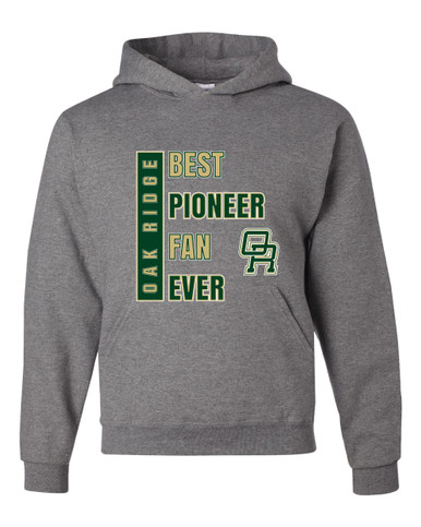 Oak Ridge Pioneers Best Pioneer Fan Men's Premium Hoodie