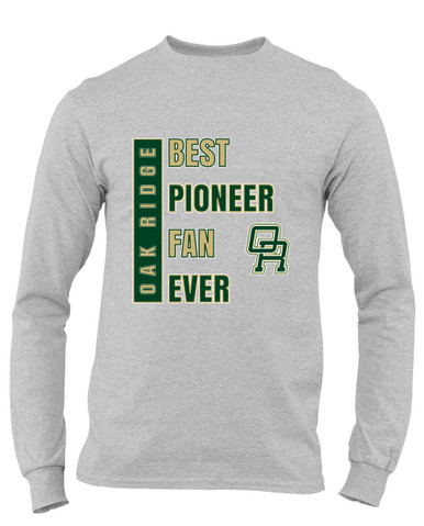 Oak Ridge Pioneers Best Pioneer Fan Men's Premium LS T-Shirt