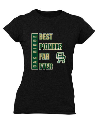 Oak Ridge Pioneers Best Pioneer Fan Women's Premium SS T-Shirt