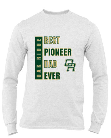 Oak Ridge Pioneers Best Pioneer Dad Men's LS T-Shirt