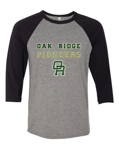 Oak Ridge Pioneers Spirit Men's Baseball T-Shirt