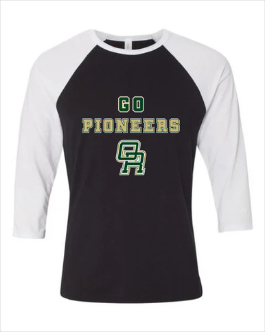 Oak Ridge Pioneers Go Team Women's Baseball T-Shirt